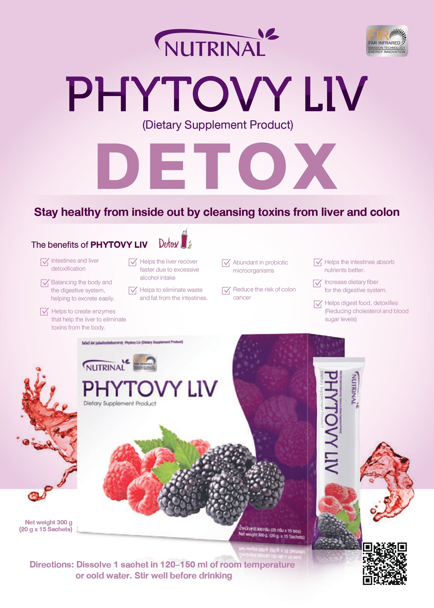 Phytovy Liv Detox – Herbal Digestive Support