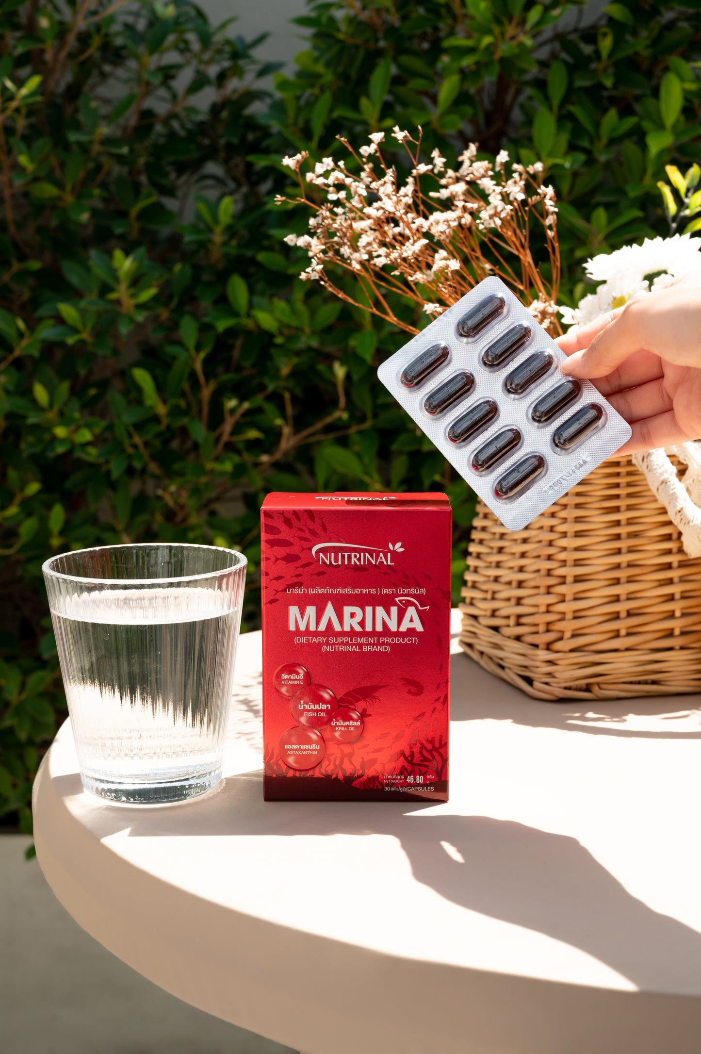 Marina Omega Formula – The Power of Omega-3 with Krill Oil & Astaxanthin