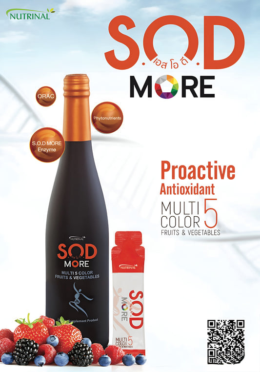 SOD More – Super Antioxidant Wellness Drink  (Sachets)
