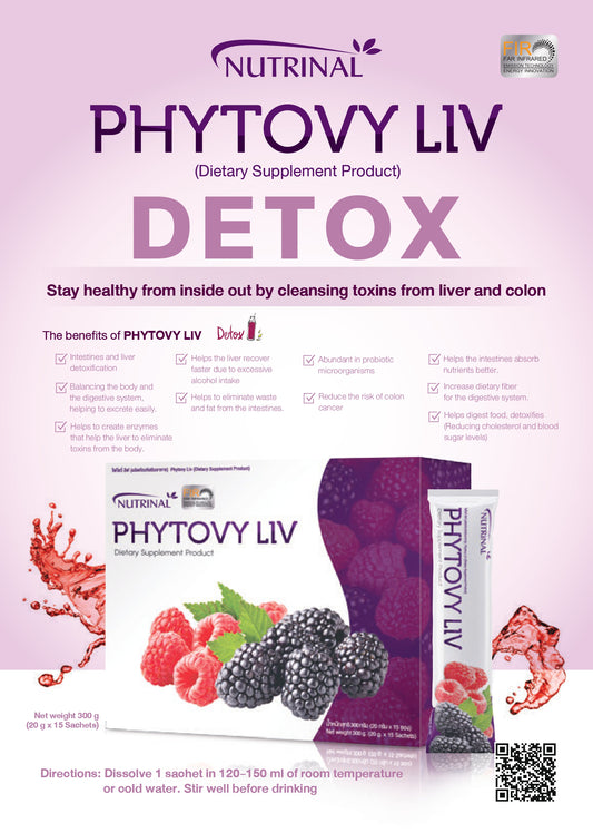 Phytovy Liv Detox – Herbal Digestive Support