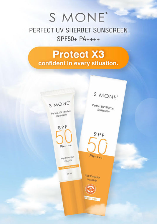 S MONE’ Sherbet Sunscreen – SPF 50+ PA+++